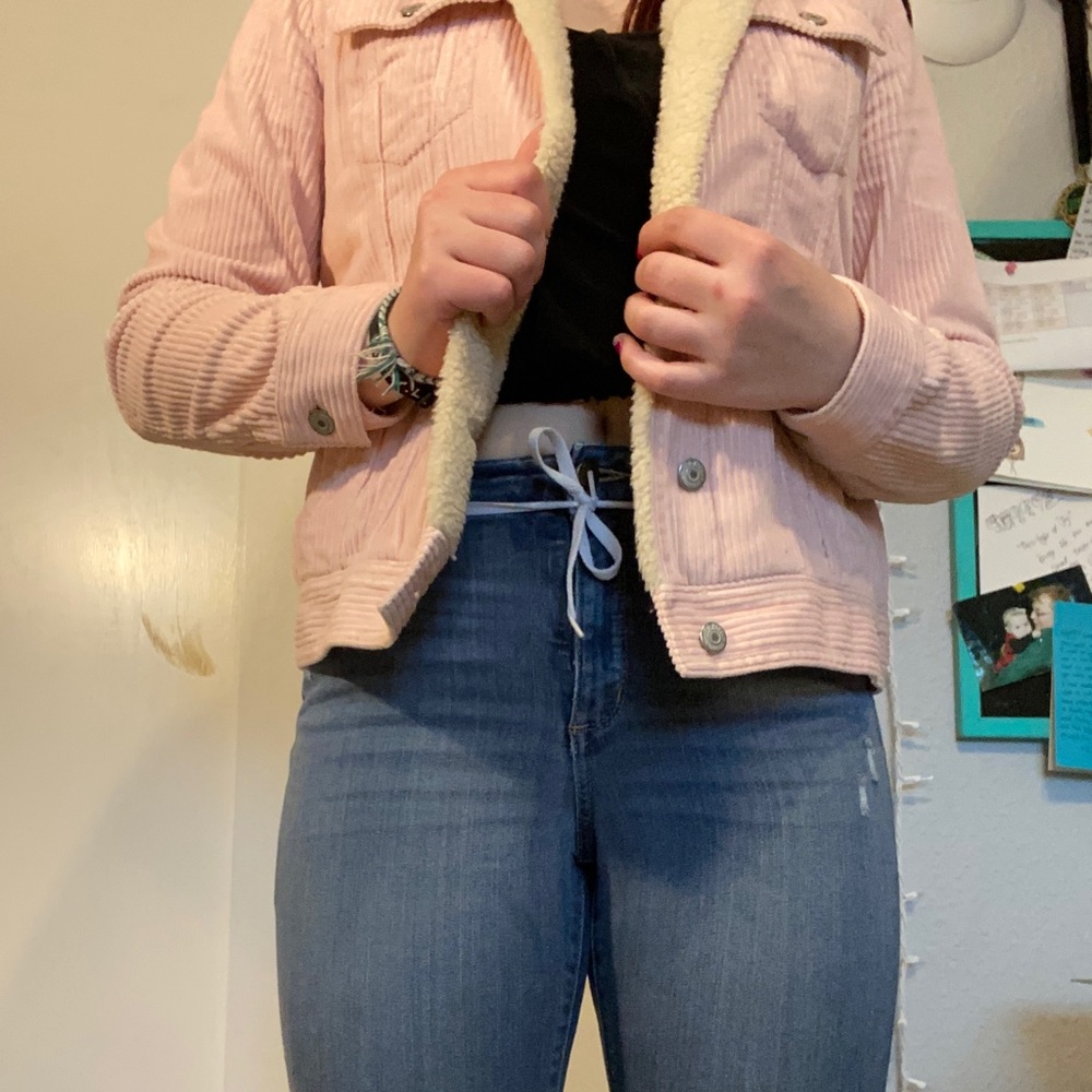 Pink old navy jacket